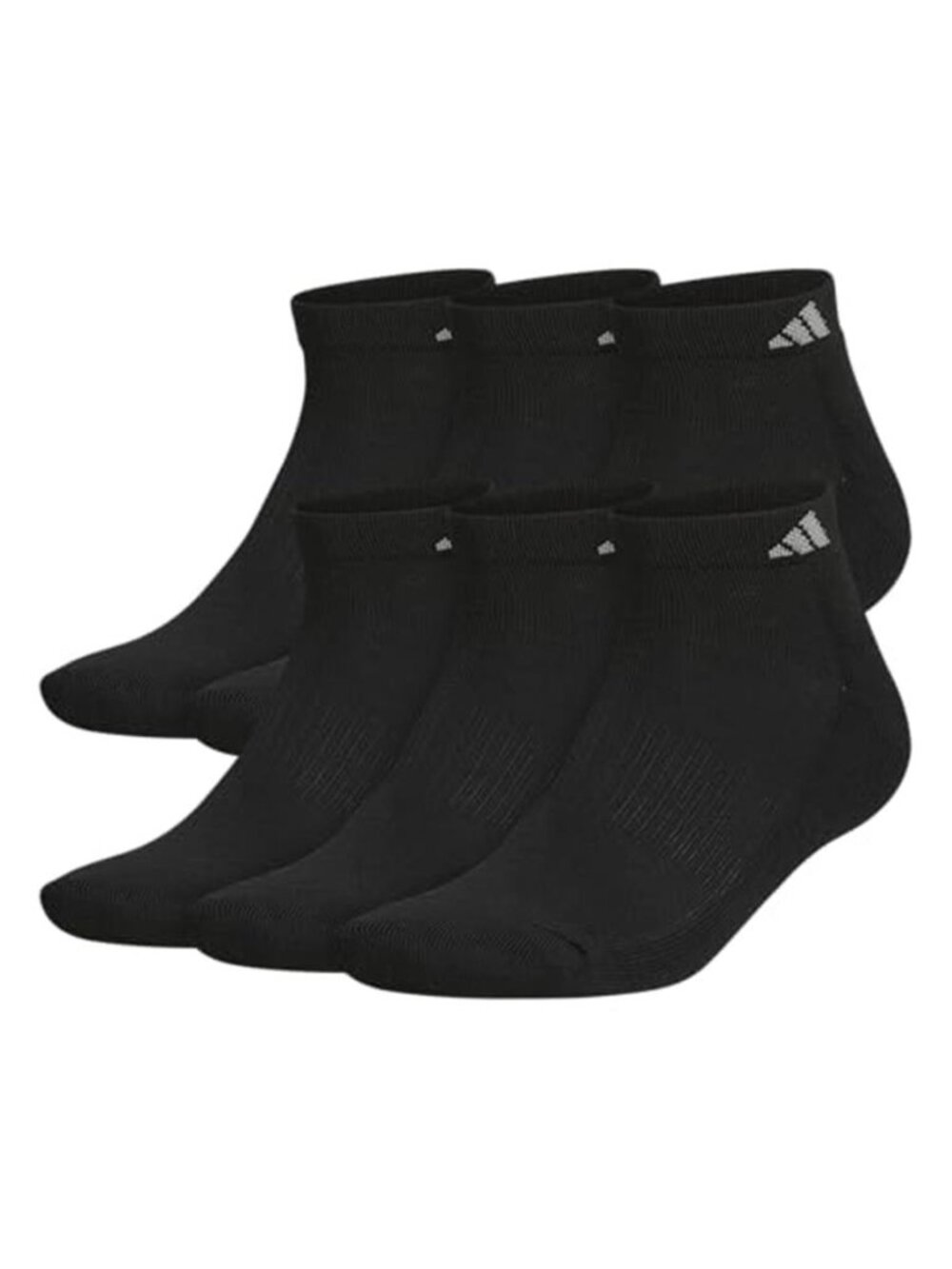 Mens Athletic Socks 6 Pack Low Cut Cushioned Ankle Compression Running Gym Socks